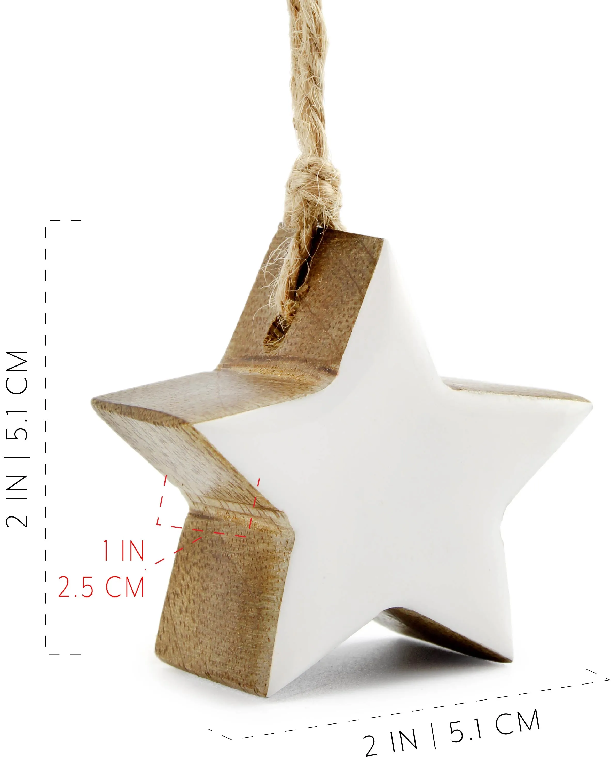 Colored Enamel Christmas Ornaments (12-Pack)