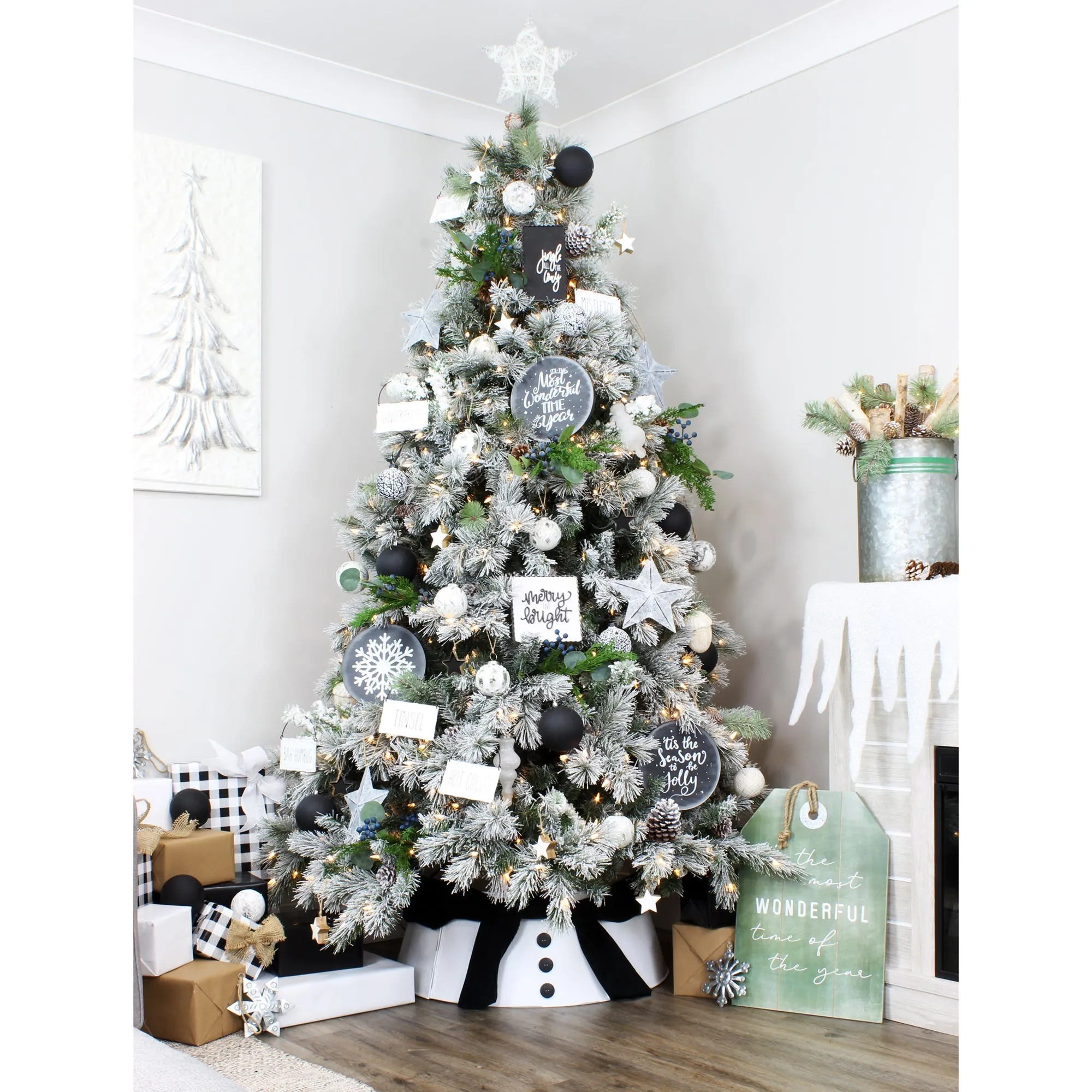 Colored Enamel Christmas Ornaments (12-Pack)