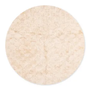 Coral Bloom Comfort Round - Luxury Shag Moroccan Rug