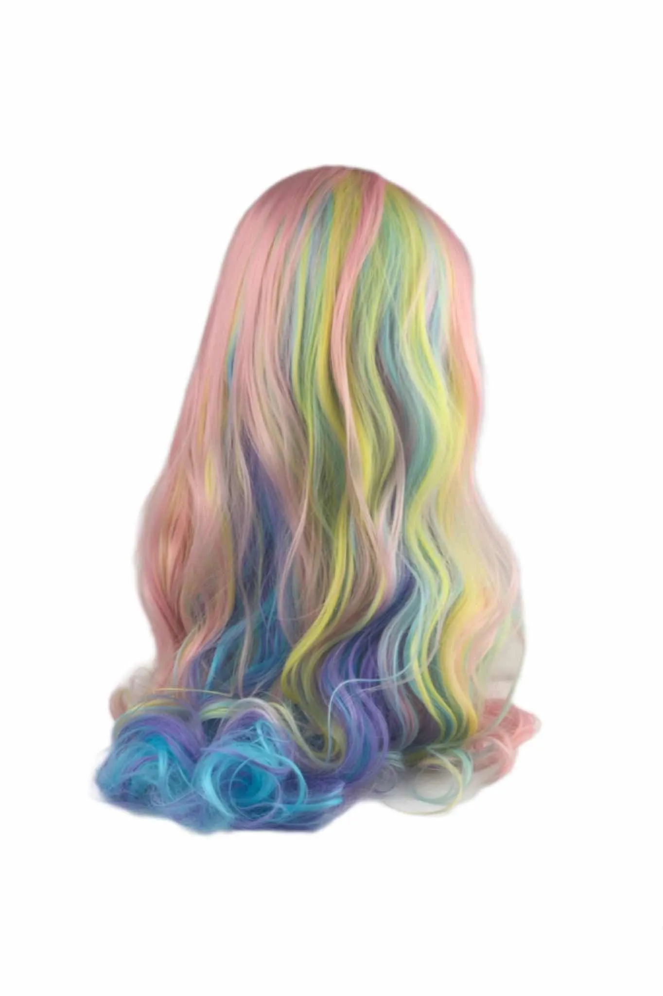 Coral｜Synthetic Swiss Lace Front Wig