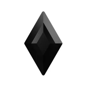 DIAMOND FLAT BACK - JET
