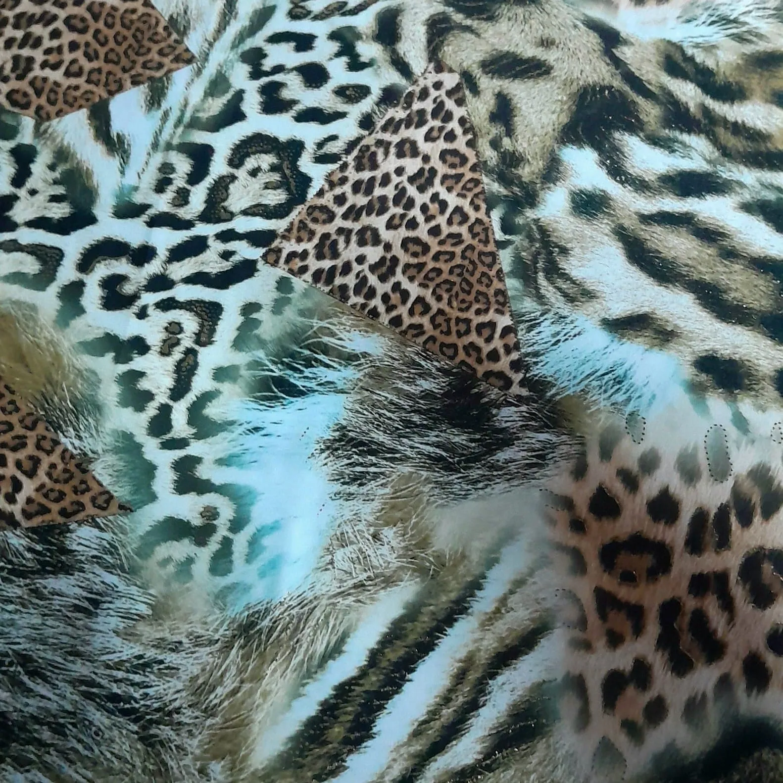 Digital Armani Foil Satin Fabric 150 cm Skins