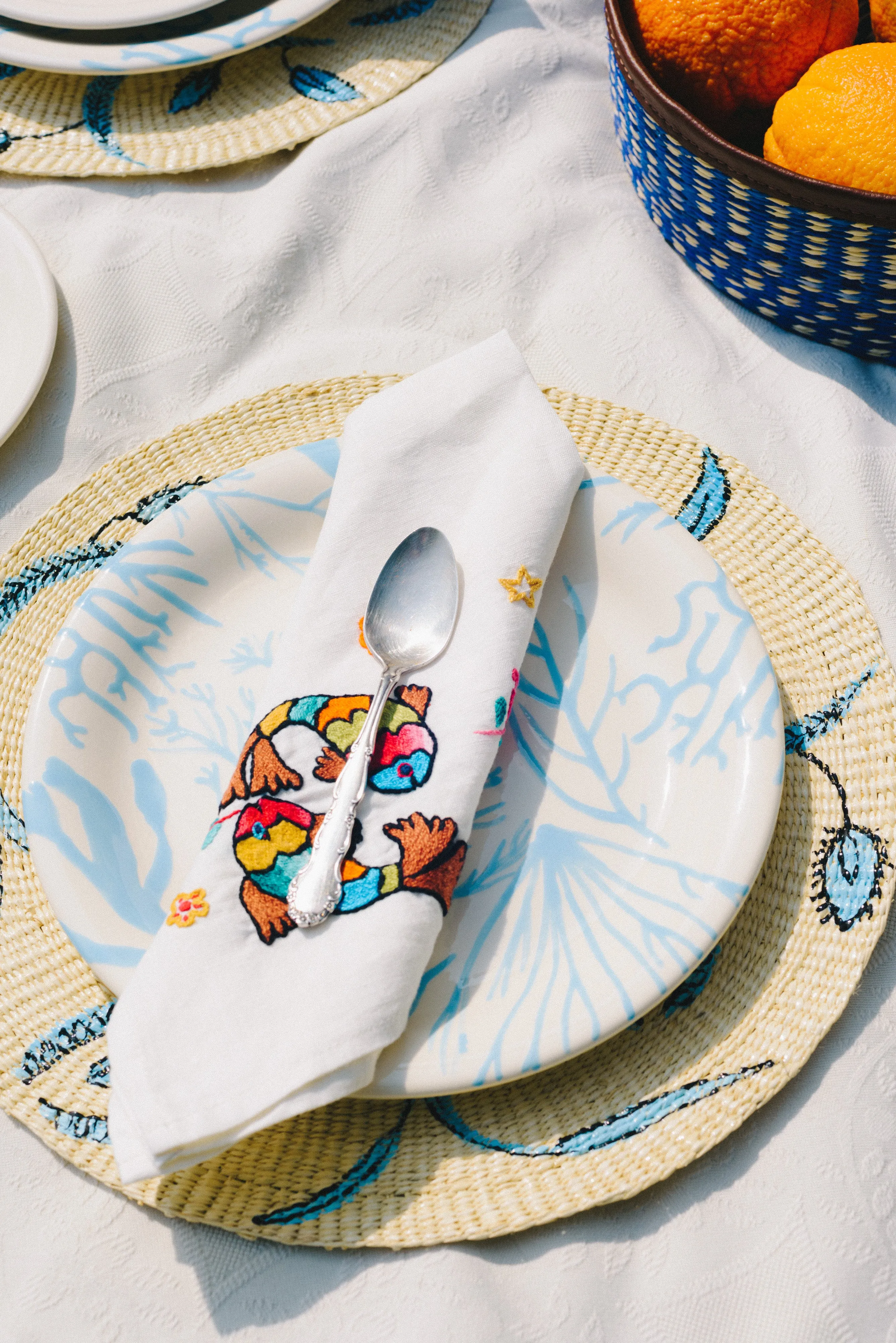 Dinner Plate “Corales de la Isla” (Set of 4)