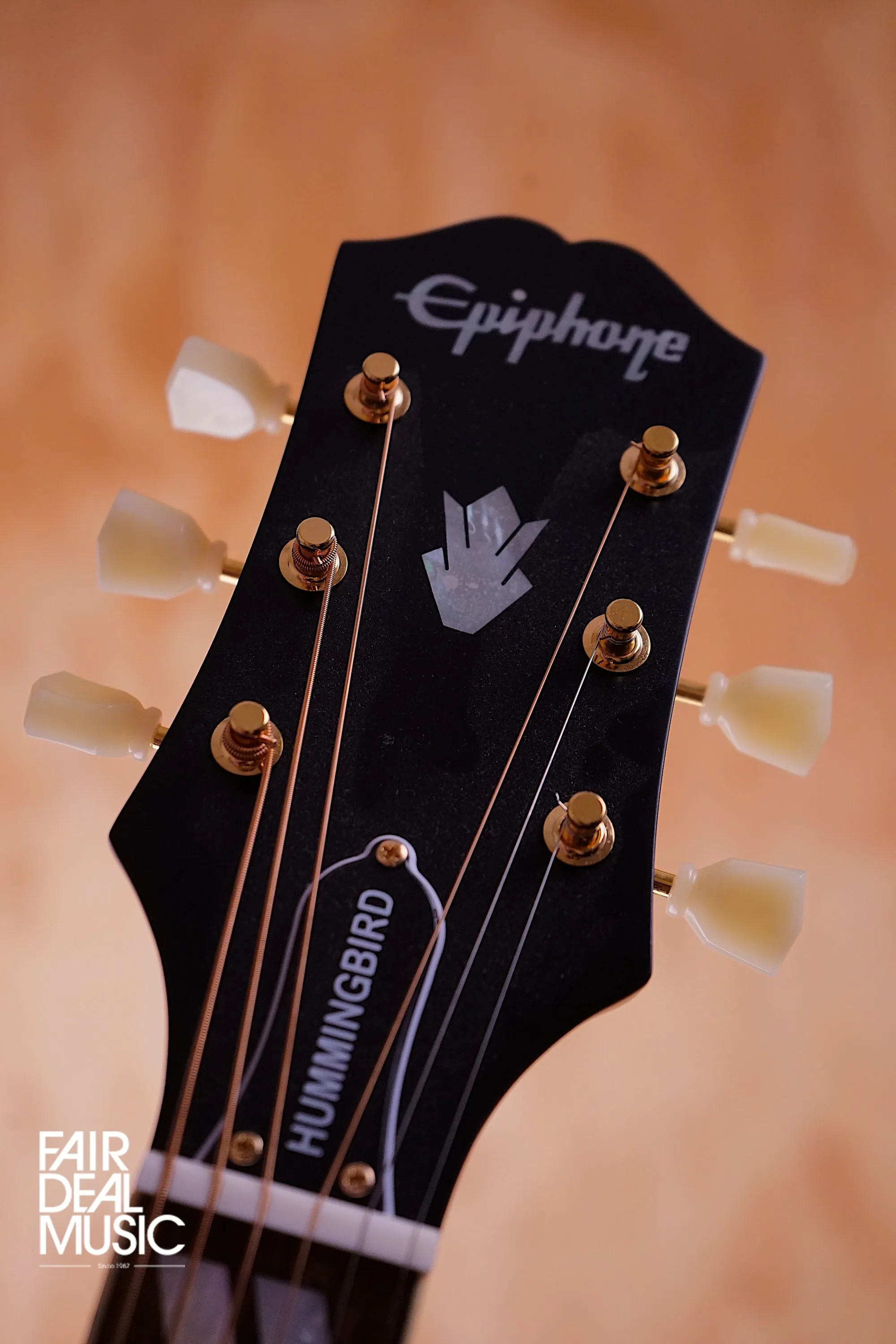 Epiphone Hummingbird in Natural, USED