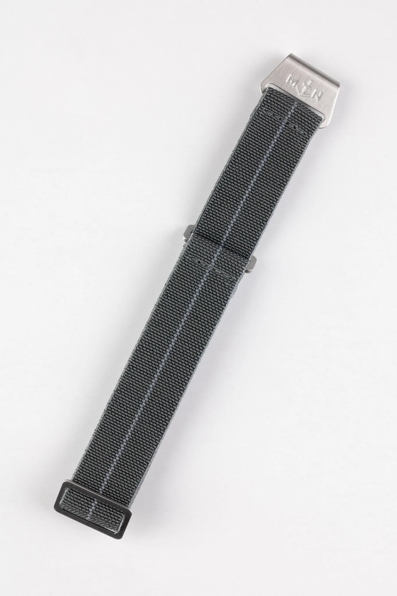 Erika's Originals MIRAGE MN™ Strap in TWO-TONE GREY - BRUSHED Hardware