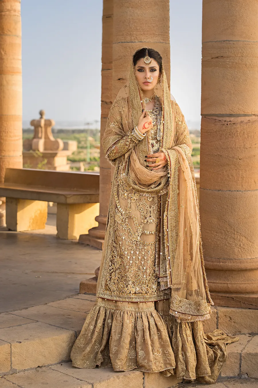 ERUM KHAN | JAHAN VOL II LUXURY EMBROIDERED WEDDING COLLECTION | NOORIE