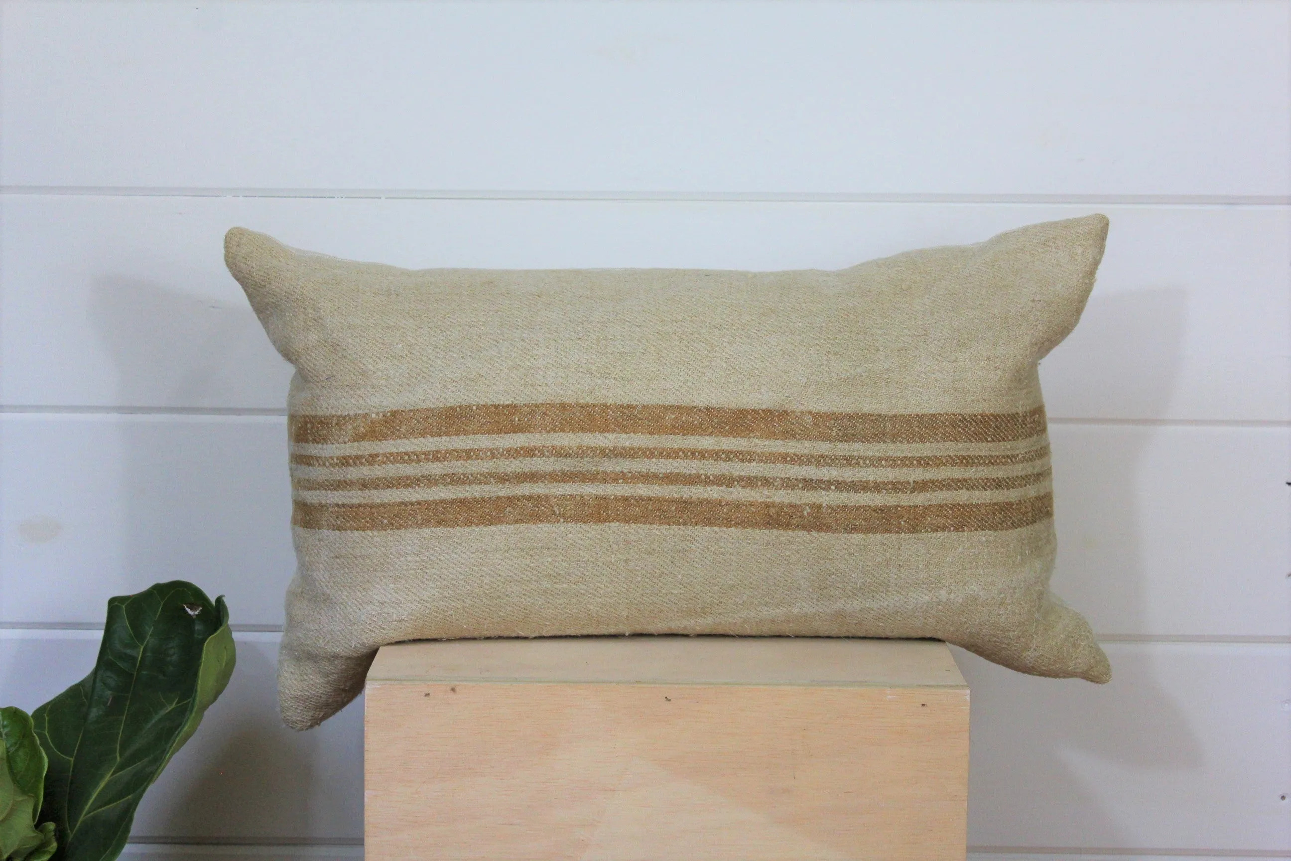 European Grain Sack Pillow