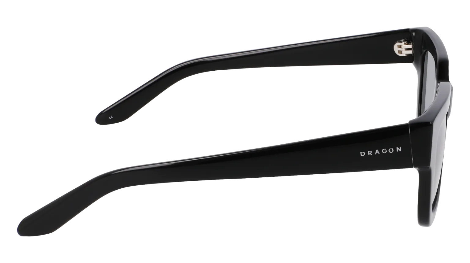 EZRA - Shiny Black with Polarized Lumalens Smoke Lens