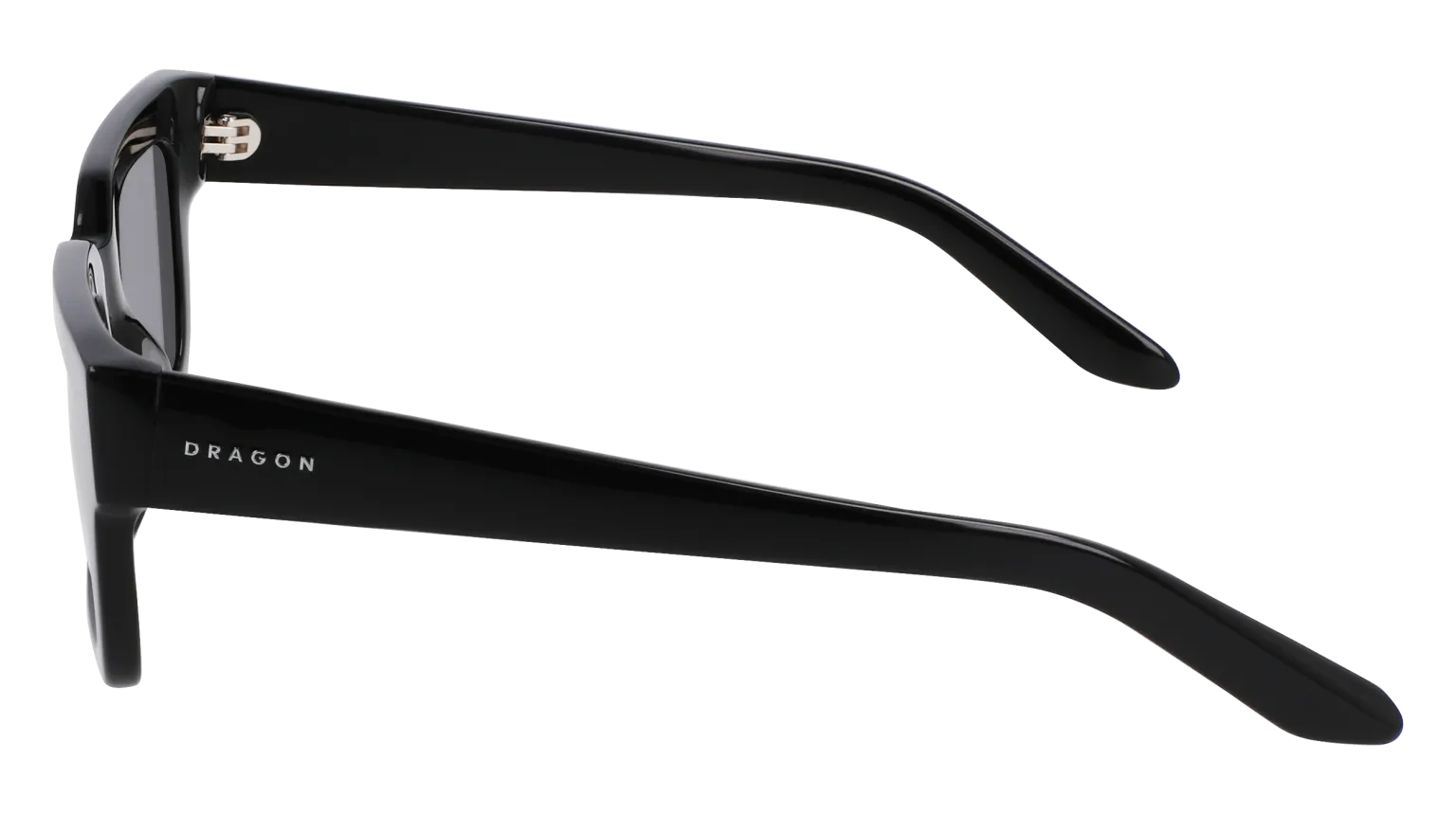 EZRA - Shiny Black with Polarized Lumalens Smoke Lens