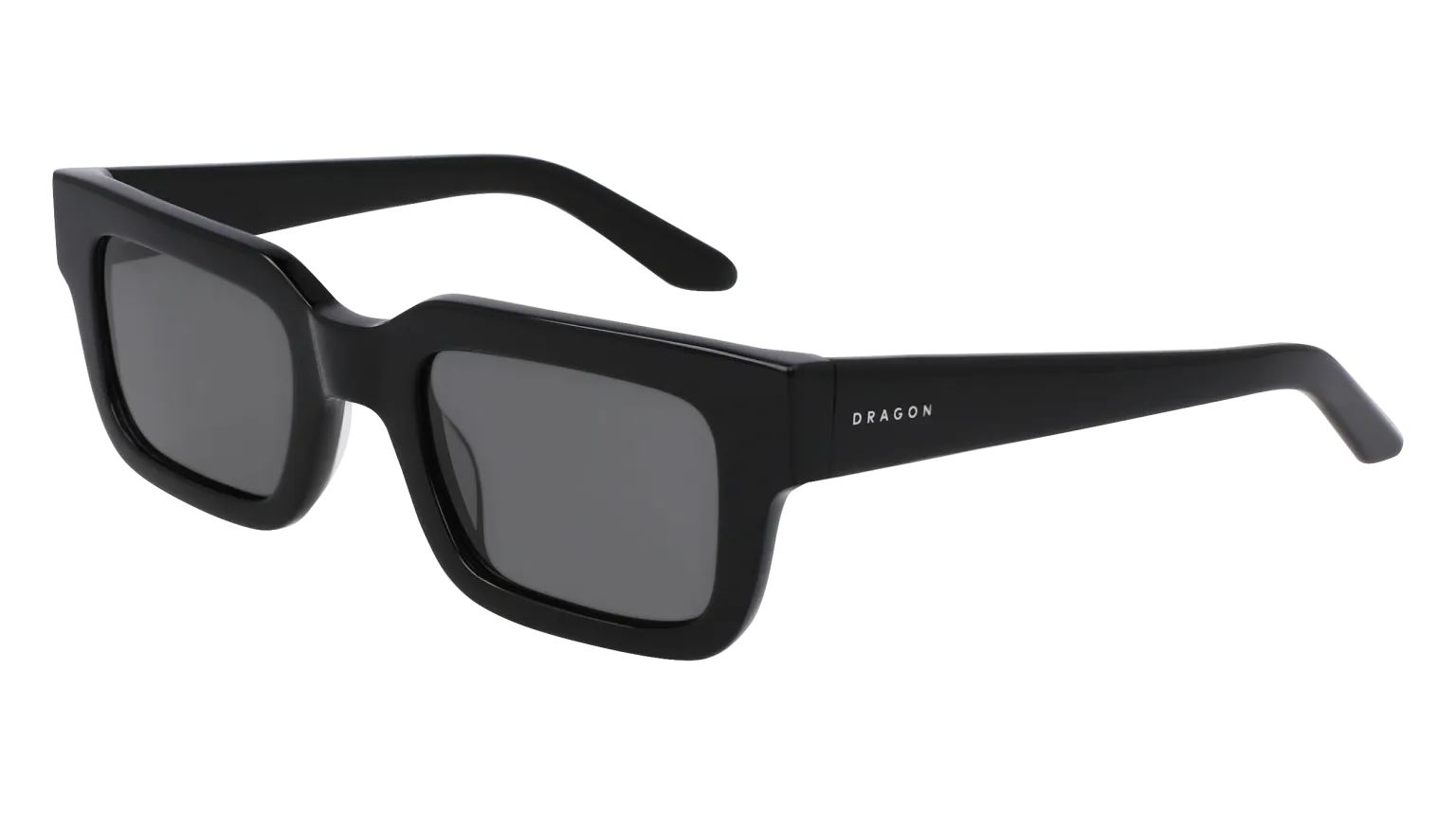 EZRA - Shiny Black with Polarized Lumalens Smoke Lens