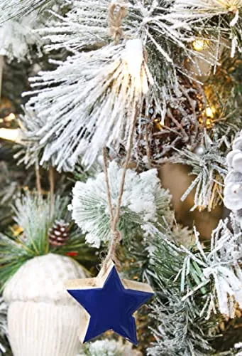 Farmhouse Star Ornaments (Blue, Case of 720)