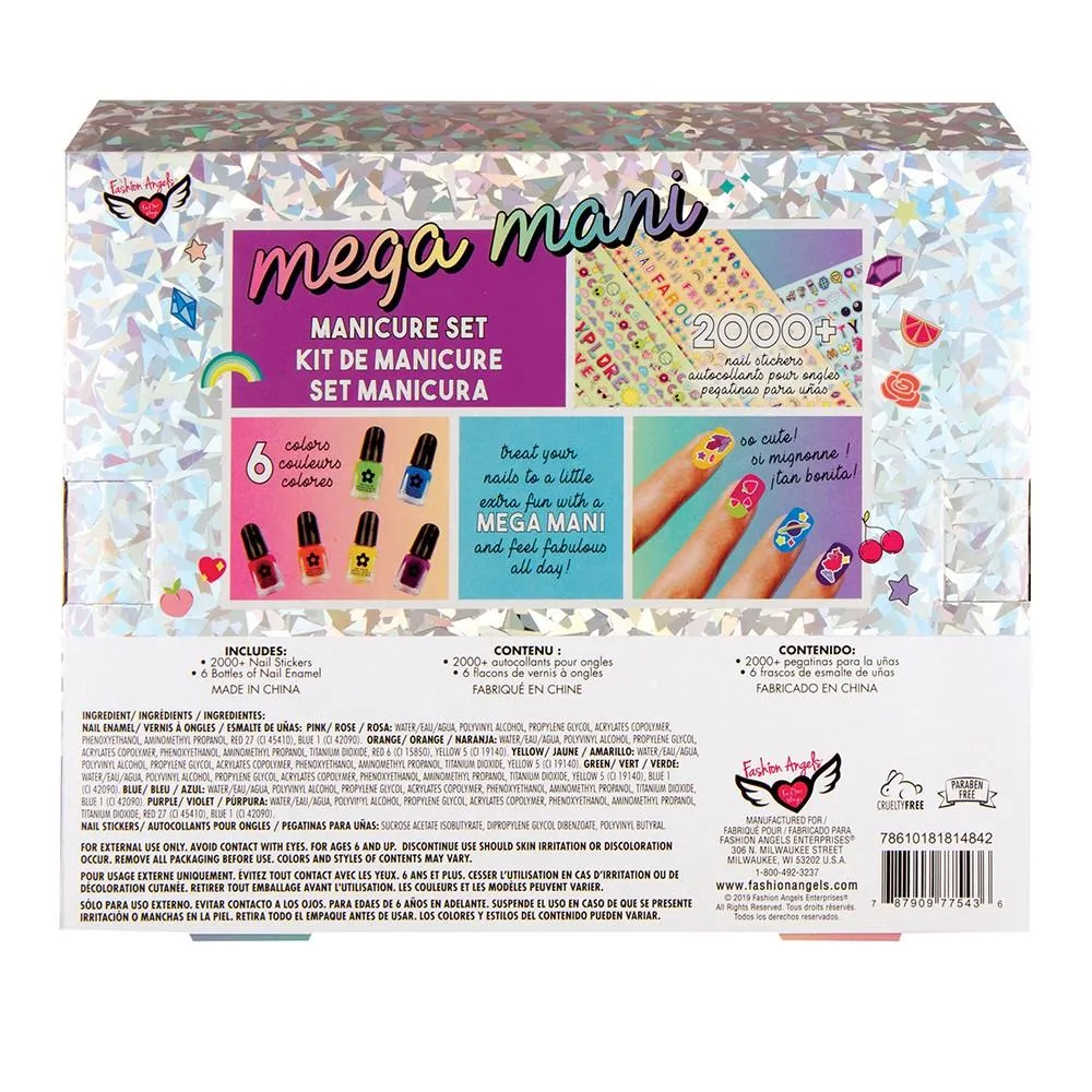 Fashion Angels Mega Mani 2000 Nail Gift Set