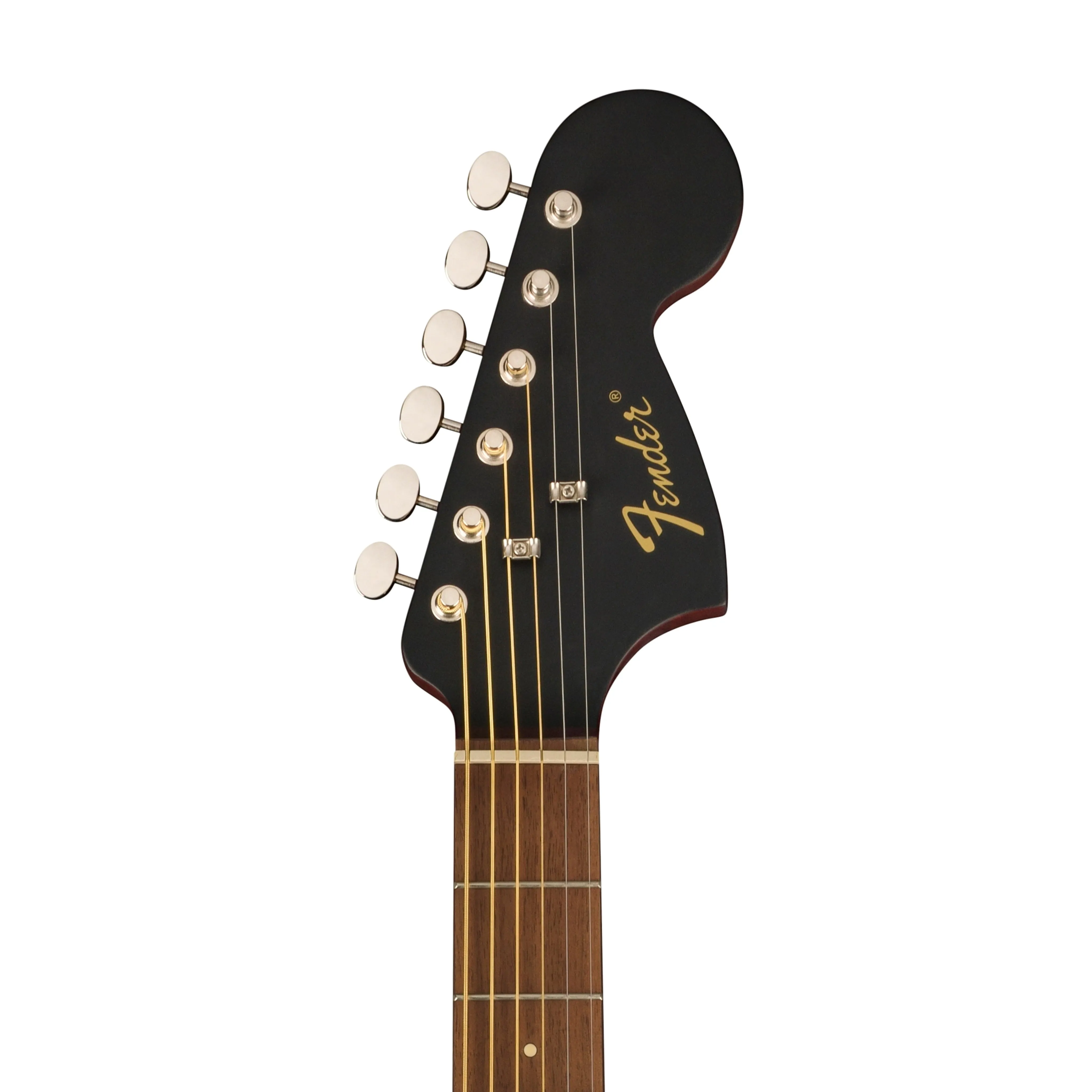Fender Monterey Standard Acoustic Guitar, Walnut FB, Black