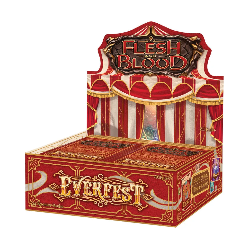 Flesh And Blood TCG: Everfest Booster Display (First Edition)