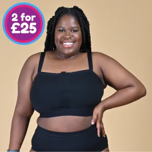 Flexi-Size Bra - Black