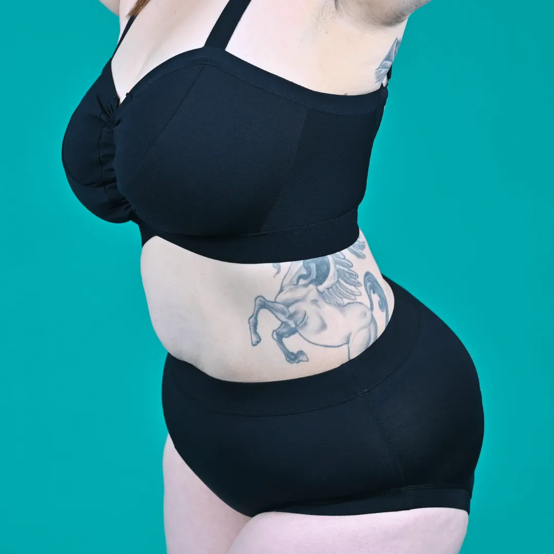 Flexi-Size Bra - Black