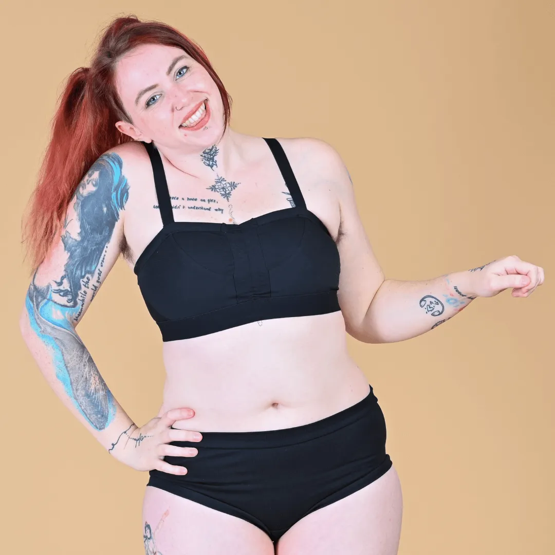 Flexi-Size Bra - Black