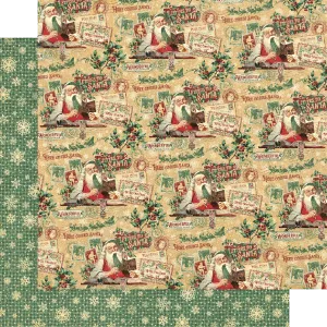 G45 - Letters to Santa - 12x12 Single Sheet / Naughty or Nice