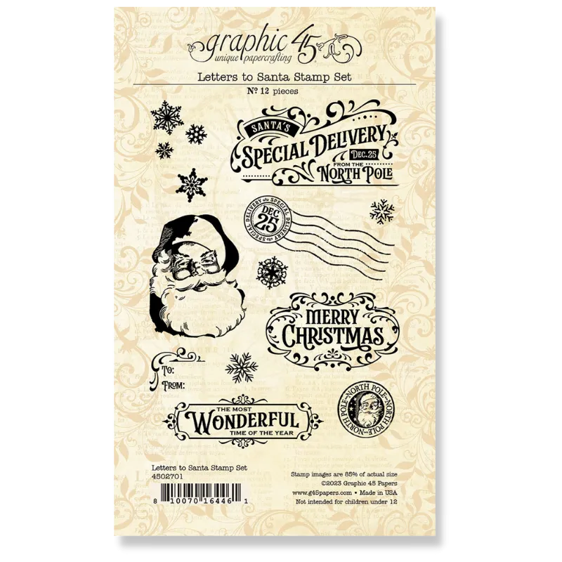 G45 - Letters to Santa - Stamp Set
