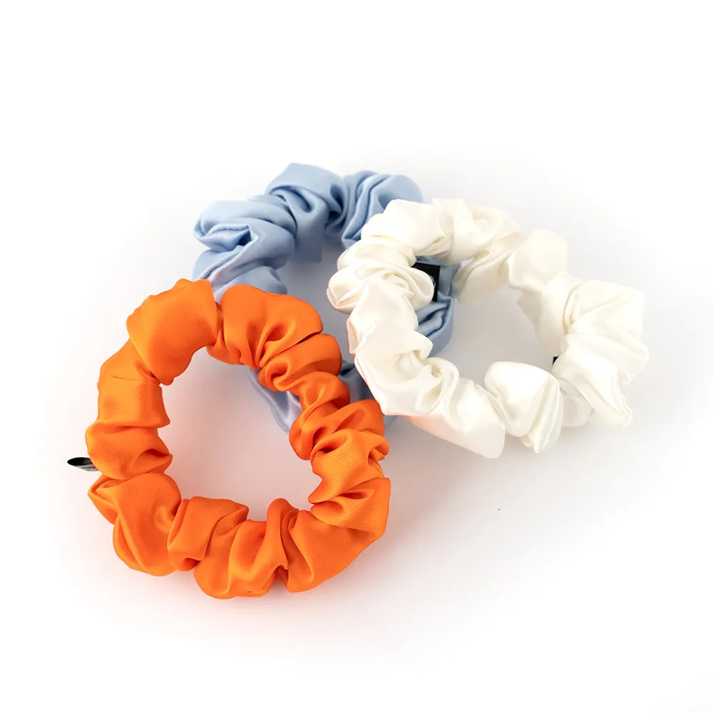 GH Pure Silk Scrunchies - Mulberry 100% Silk 6A Grade 22mm - SunFun Set