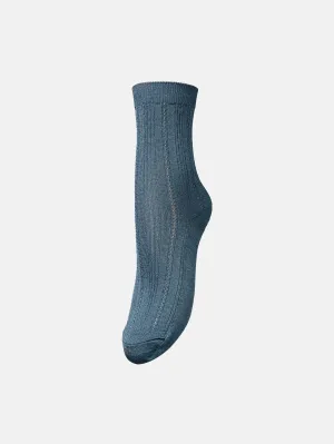 Glitter Drake Sock - Blue