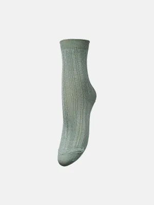 Glitter Drake Sock - Green