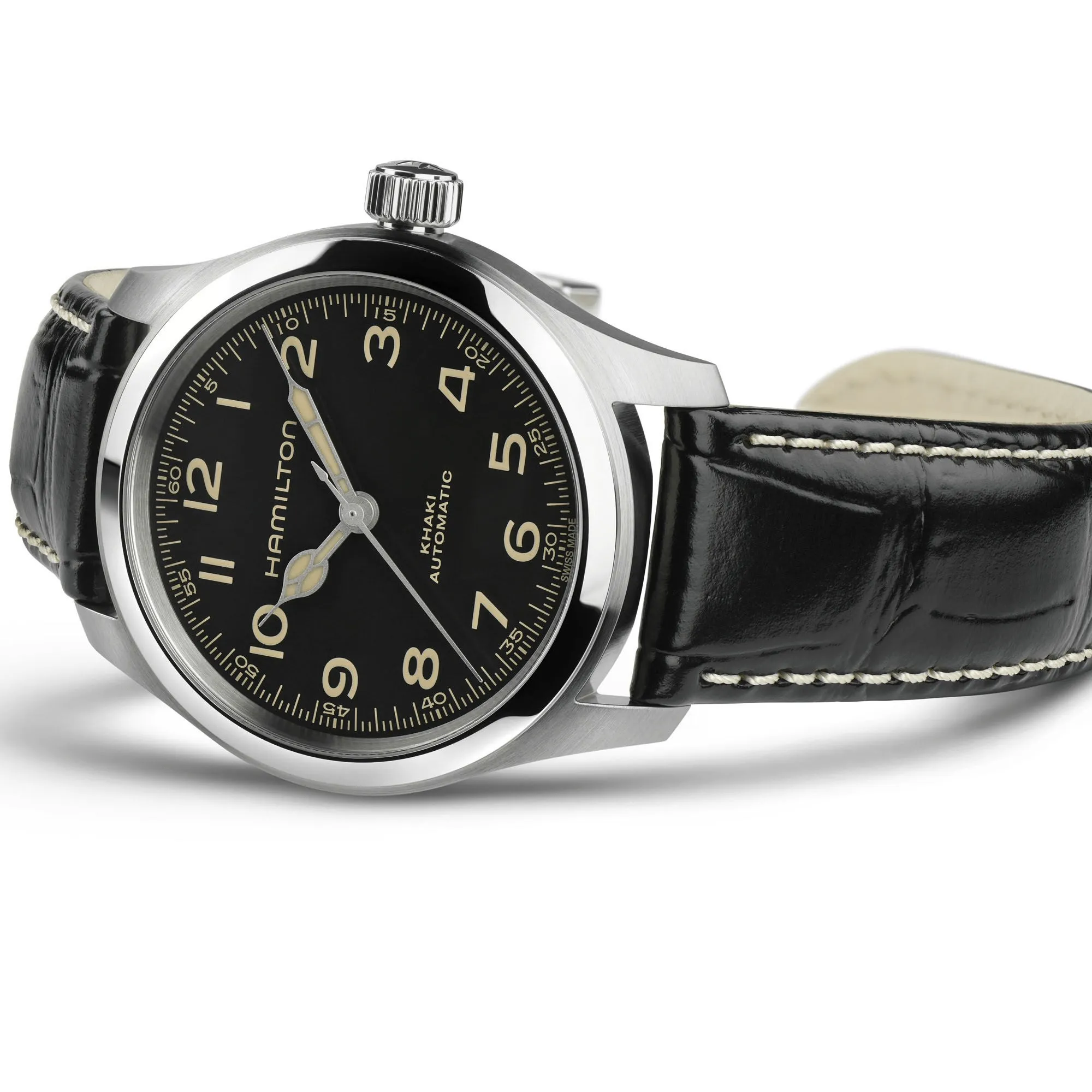 Hamilton Khaki Field Murph 38mm Automatic Black Men's Watch H70405730