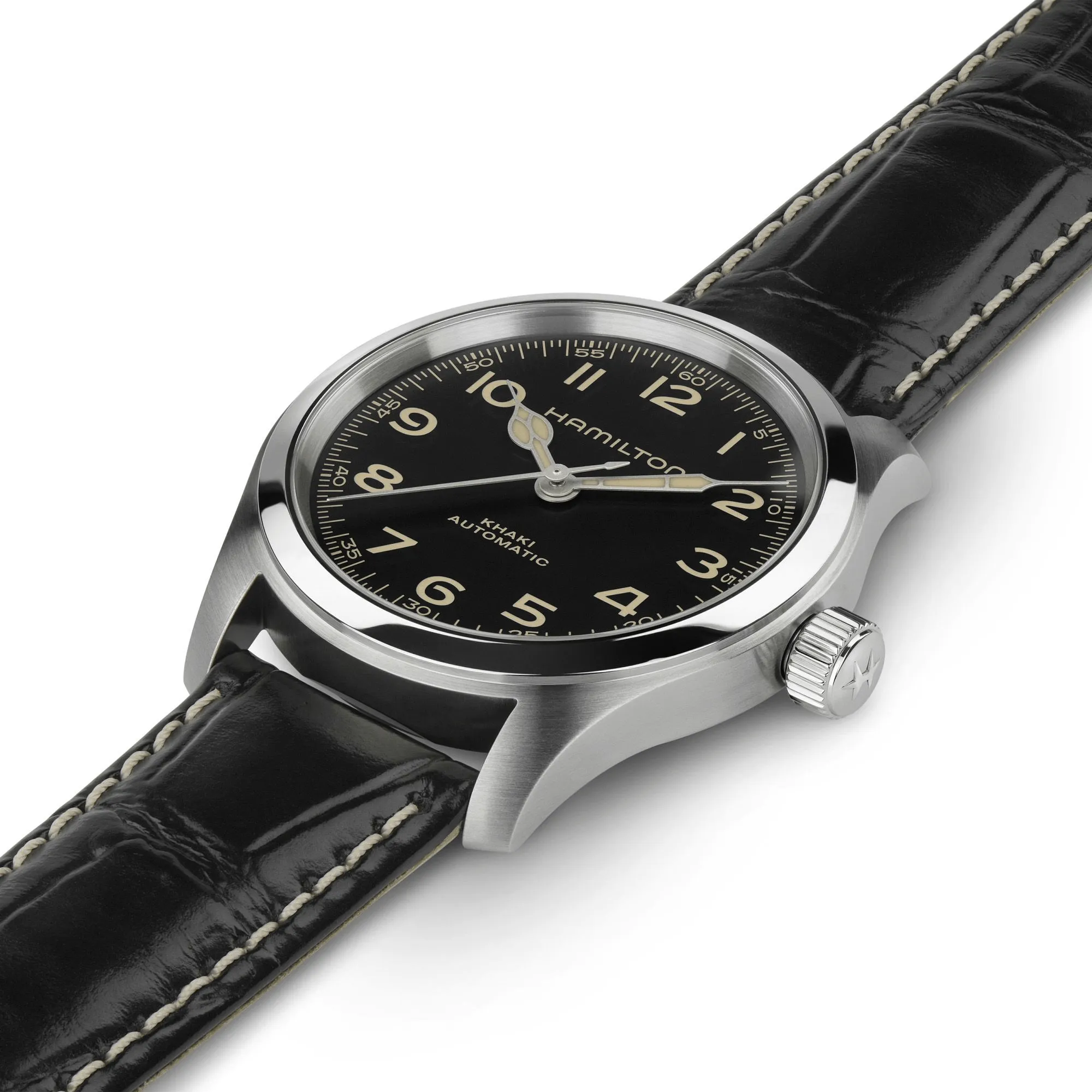 Hamilton Khaki Field Murph 38mm Automatic Black Men's Watch H70405730