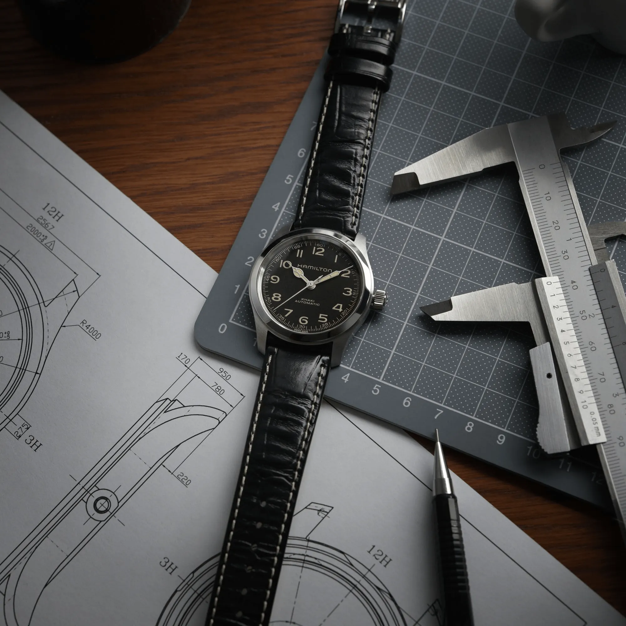 Hamilton Khaki Field Murph 38mm Automatic Black Men's Watch H70405730