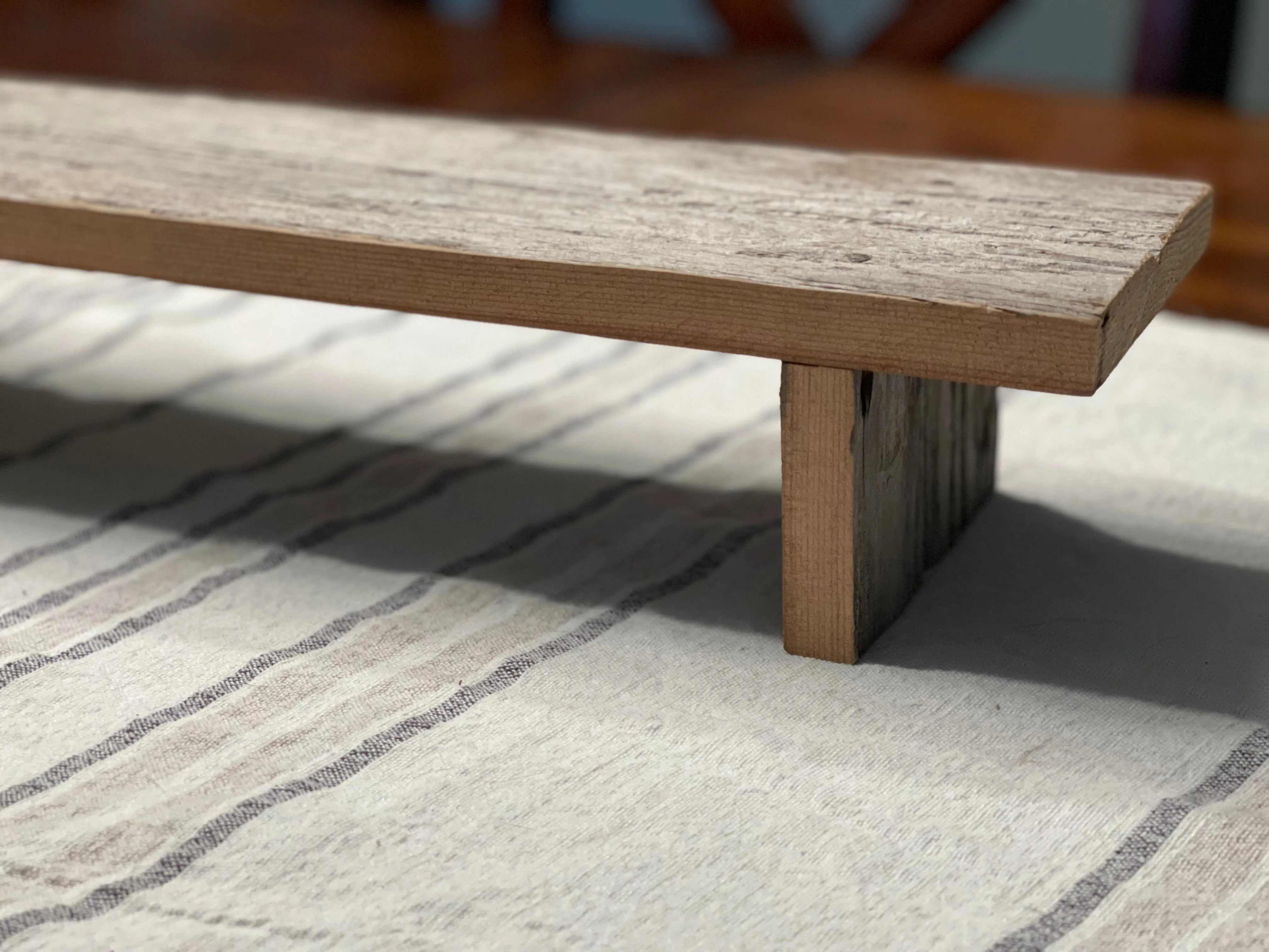 Hand Crafted Barn Wood Riser (#1)
