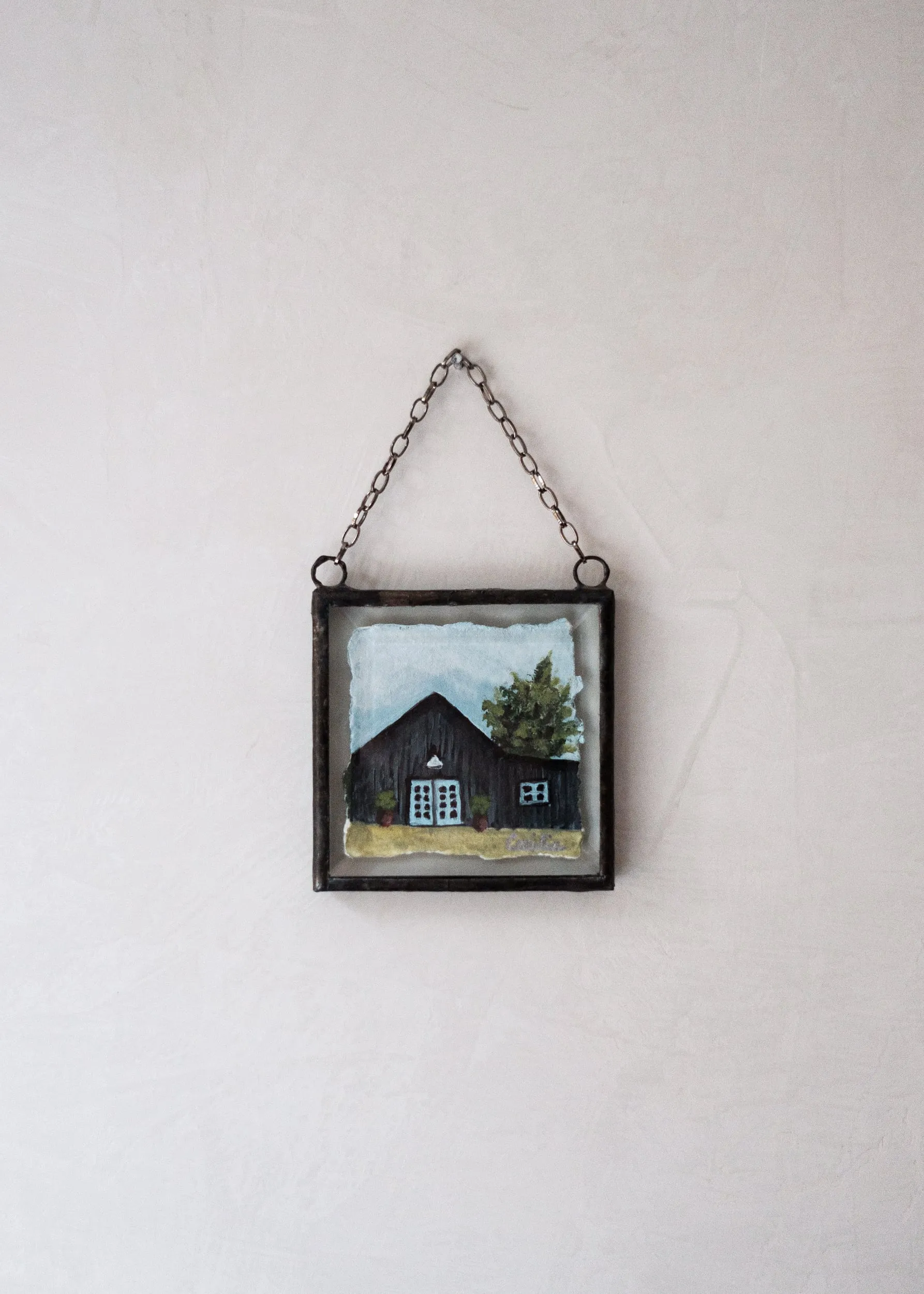 Hillfield Barn Painting