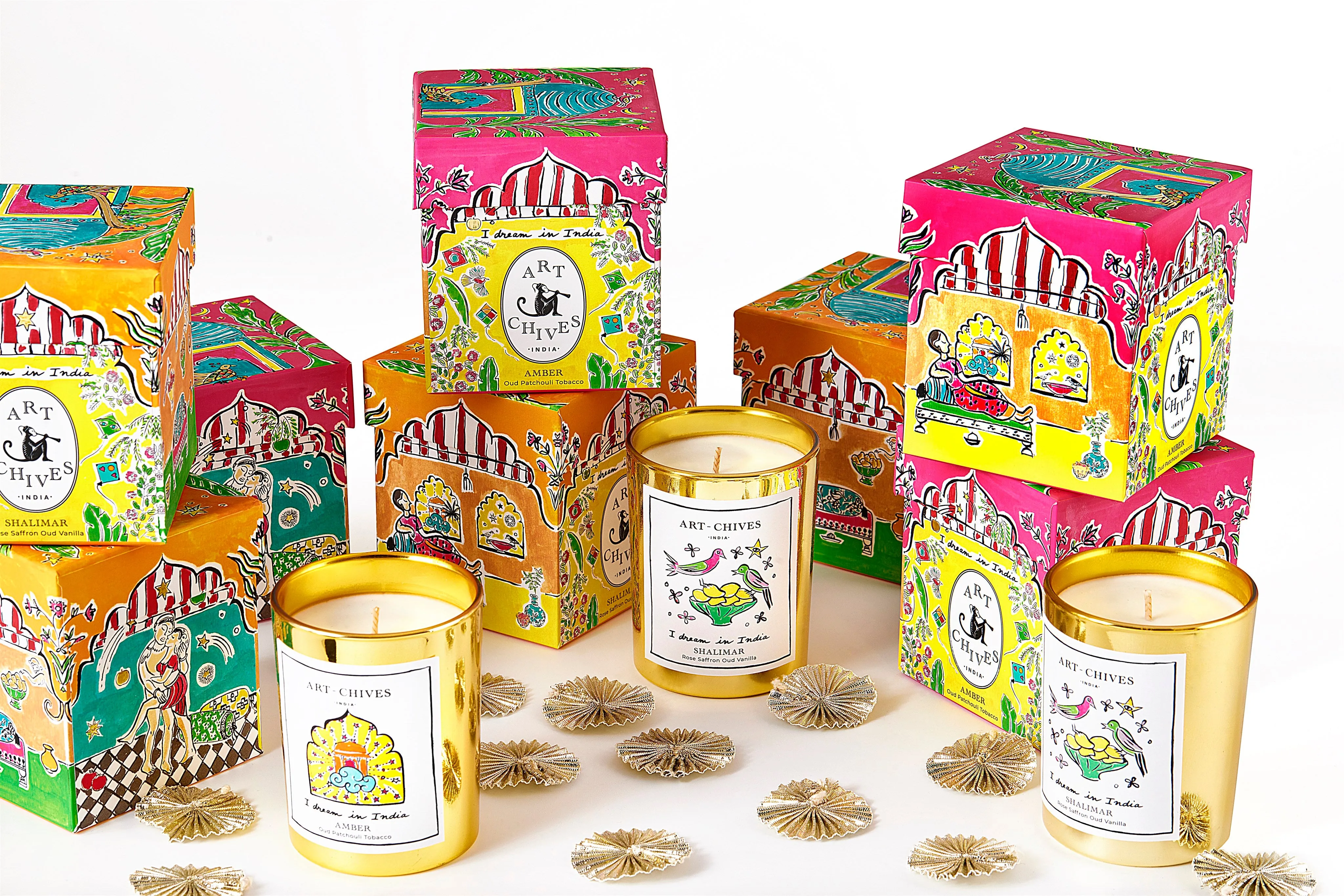 Home DÃ©cor Spa Candle Frangranced Shalimar Rose AcFcSh Fashion Edit Home Lifestyle Artchivesindia