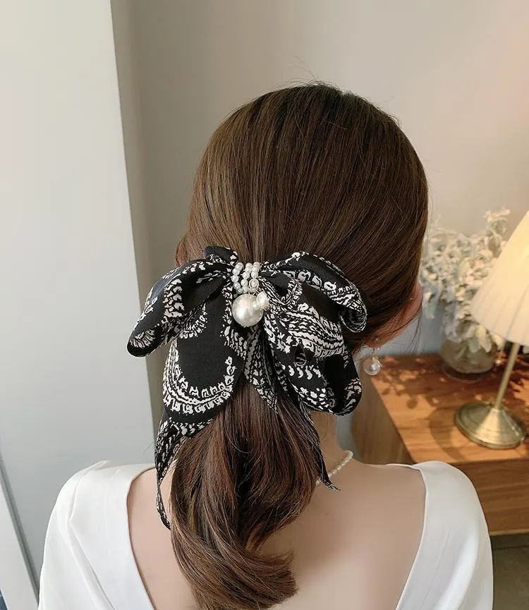 Houndstooth Hairpin