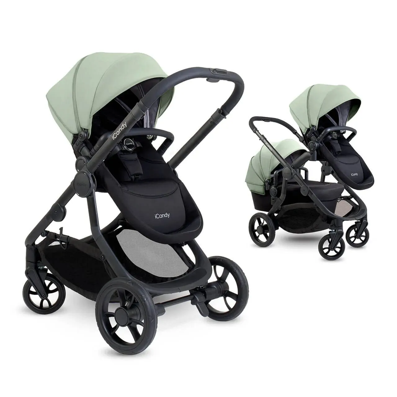 iCandy Orange 4 Cabriofix i-Size and Base Travel System - Pistachio
