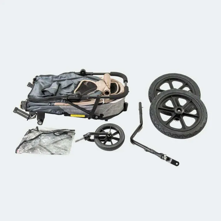 InnoPet Sporty Evolution V2.0 Dog Pram & Dog Bike Trailer with Free Rain Cover