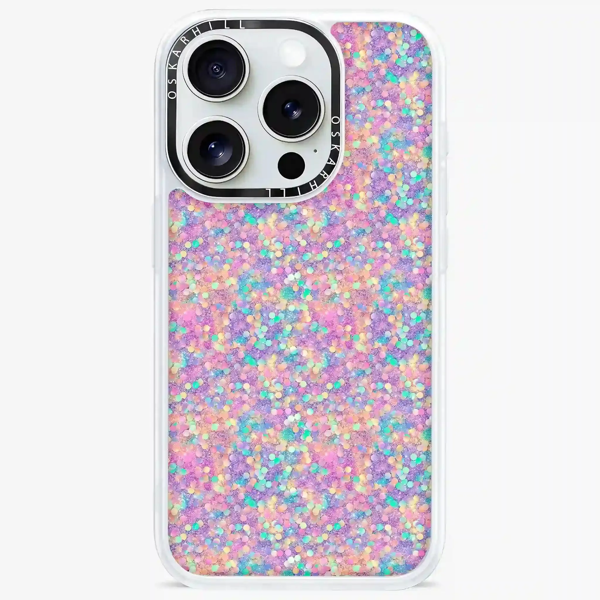 iPhone 13 Pro Case Classic — Rainbow Dream Glitter