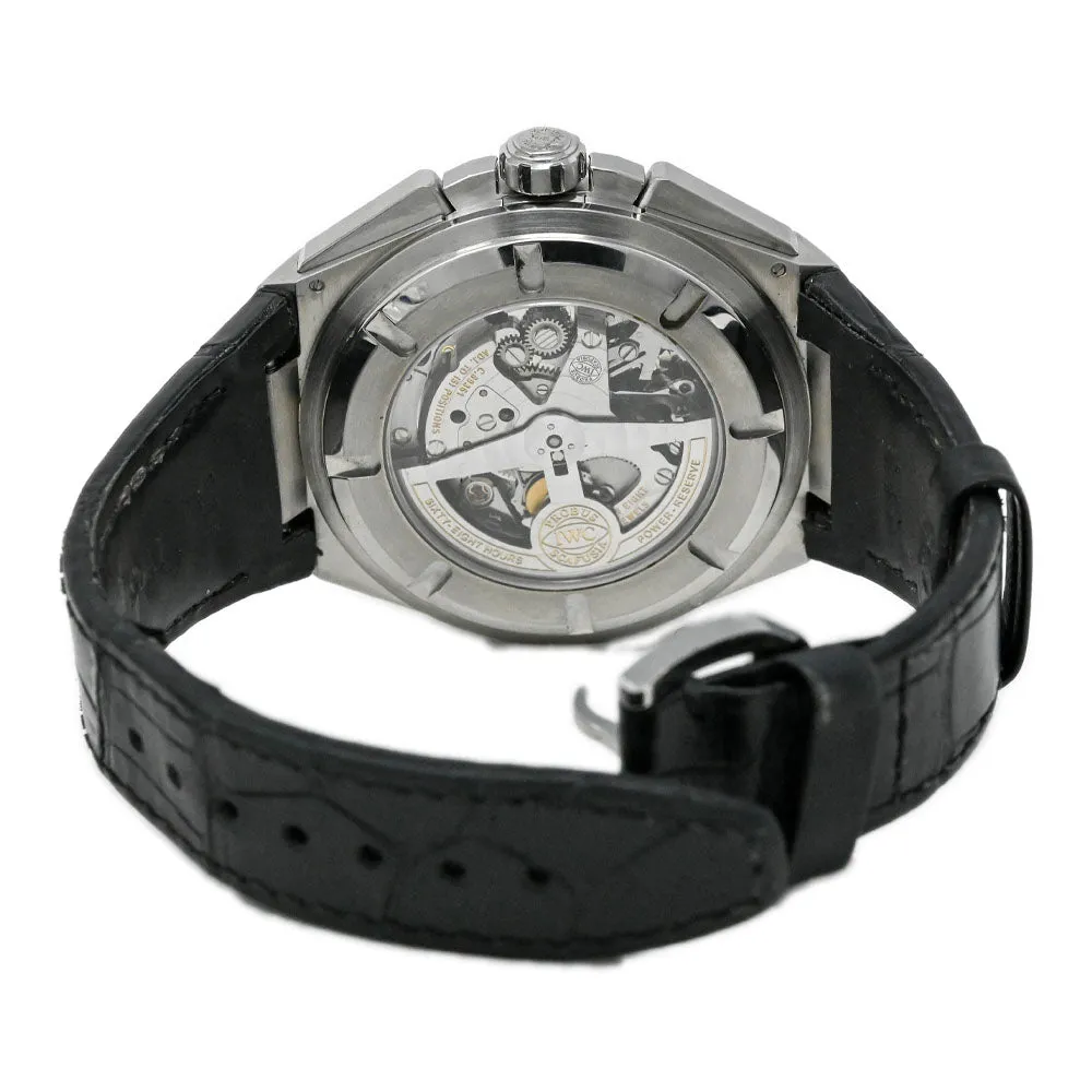 IWC Mens Big Ingenieur Stainless Steel White Chronograph Dial Watch Ref# IW3784