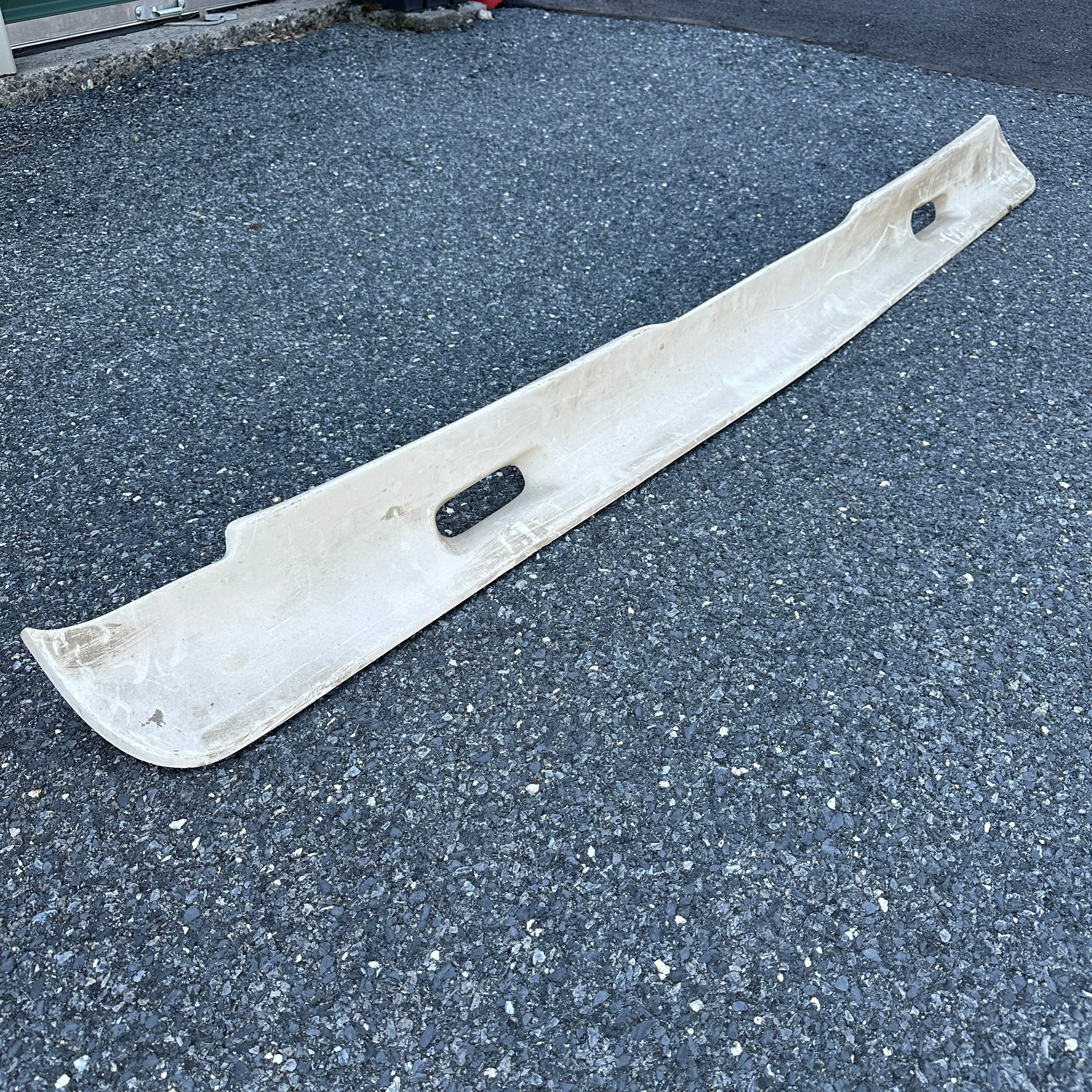 J J Fiberglass Front Spoiler - 75-91 Ford Van