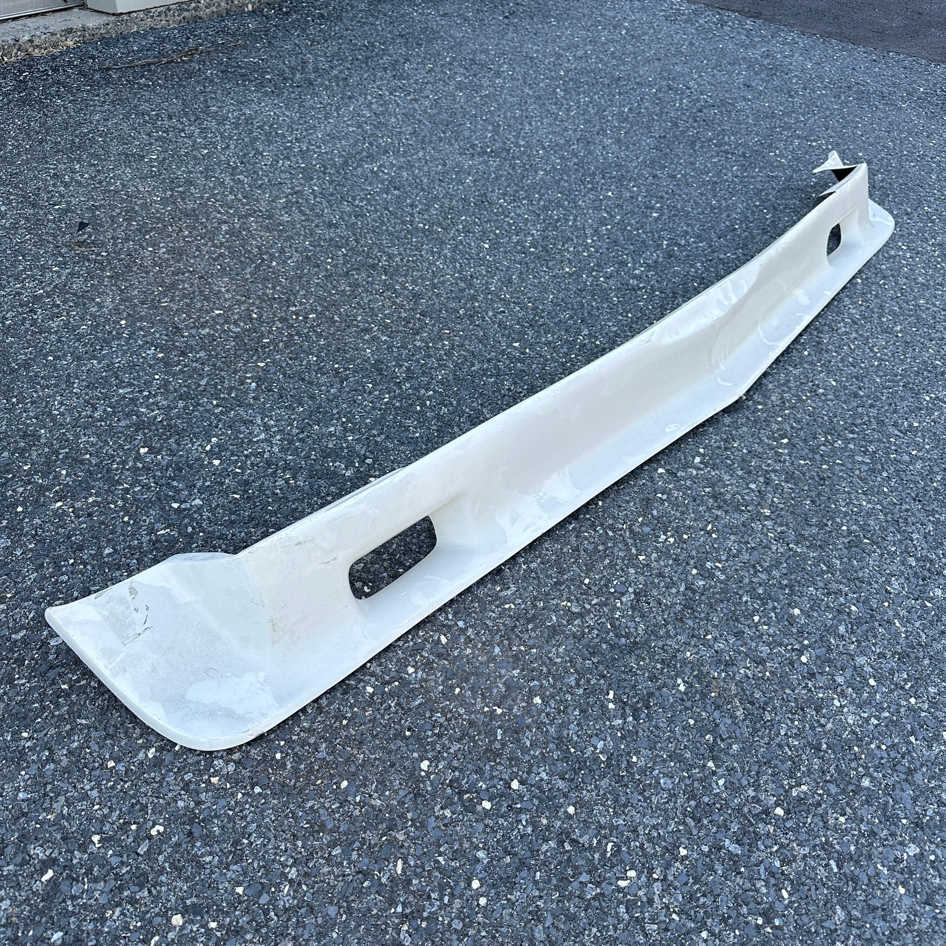 J J Fiberglass Front Spoiler - 79  Dodge Van