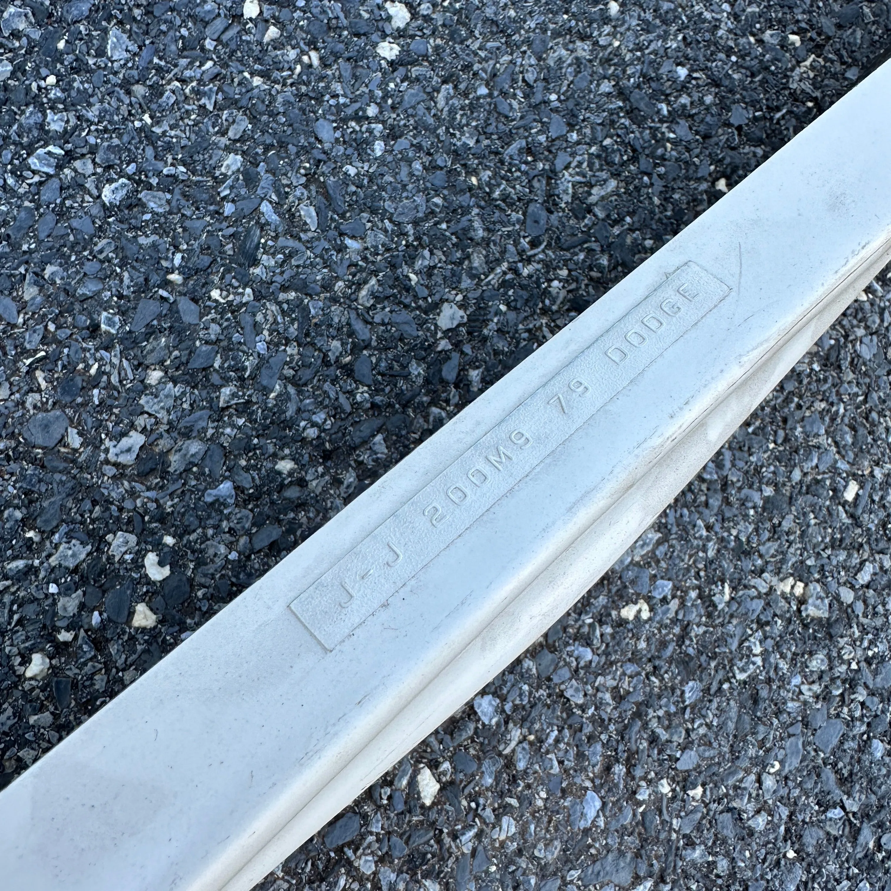 J J Fiberglass Front Spoiler - 79  Dodge Van