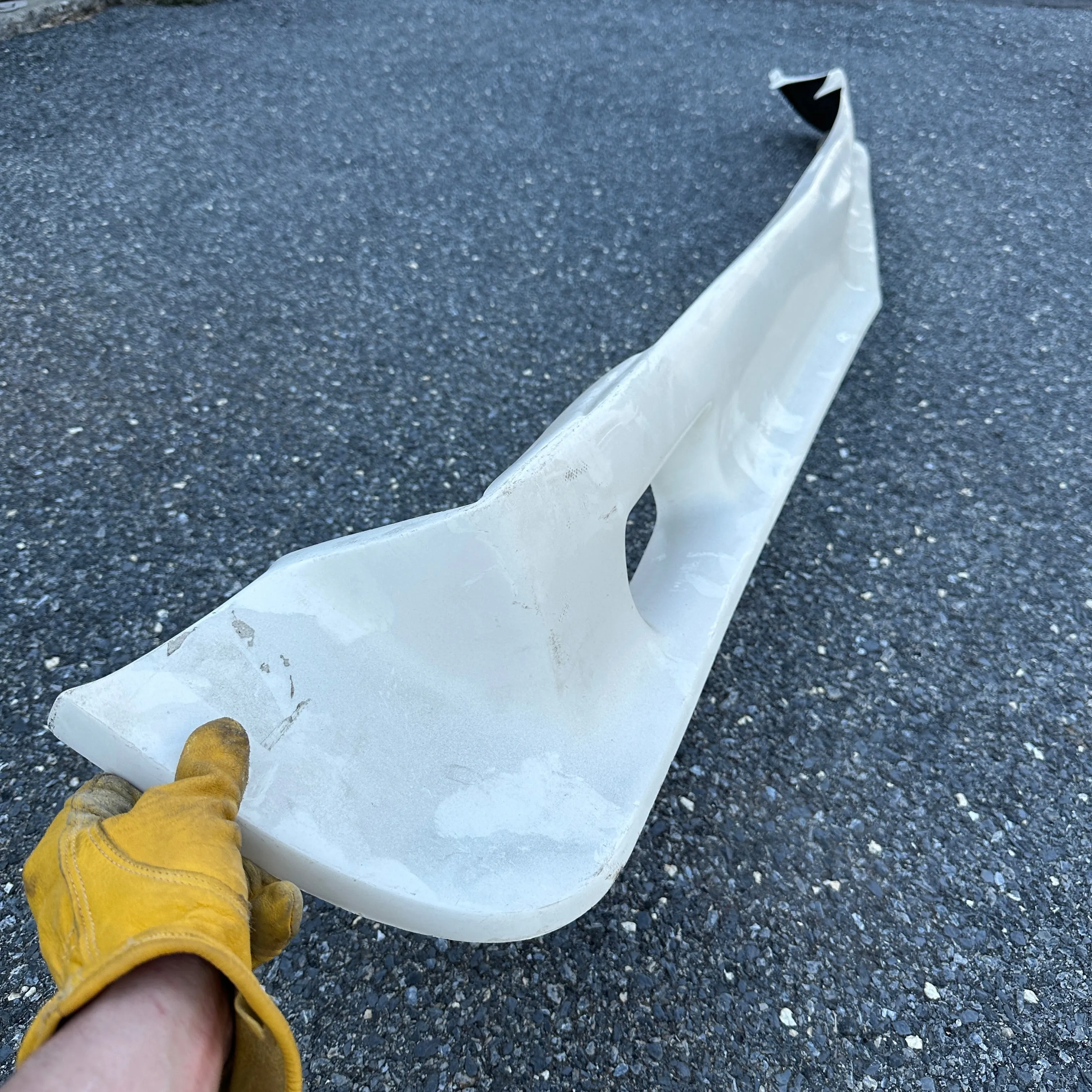 J J Fiberglass Front Spoiler - 79  Dodge Van