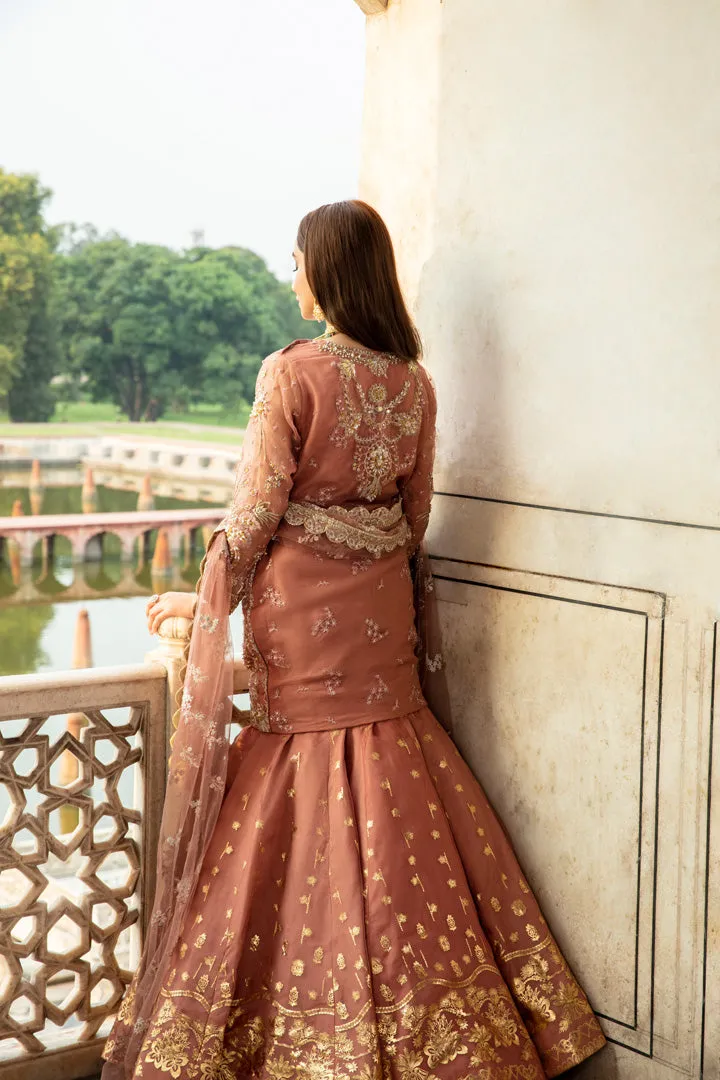 JAHAN ARA | AJR Couture Banno Ki Sahelian Collection | Unstitched Emroidered Hand Embellished Suits