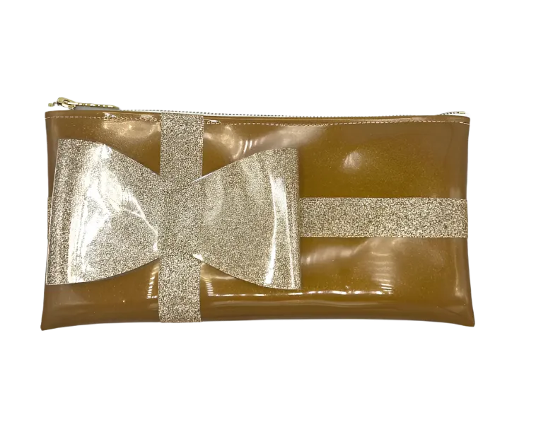 Julie Mollo - Classic Clutch Gift Bag - Glitter Gold/Silver