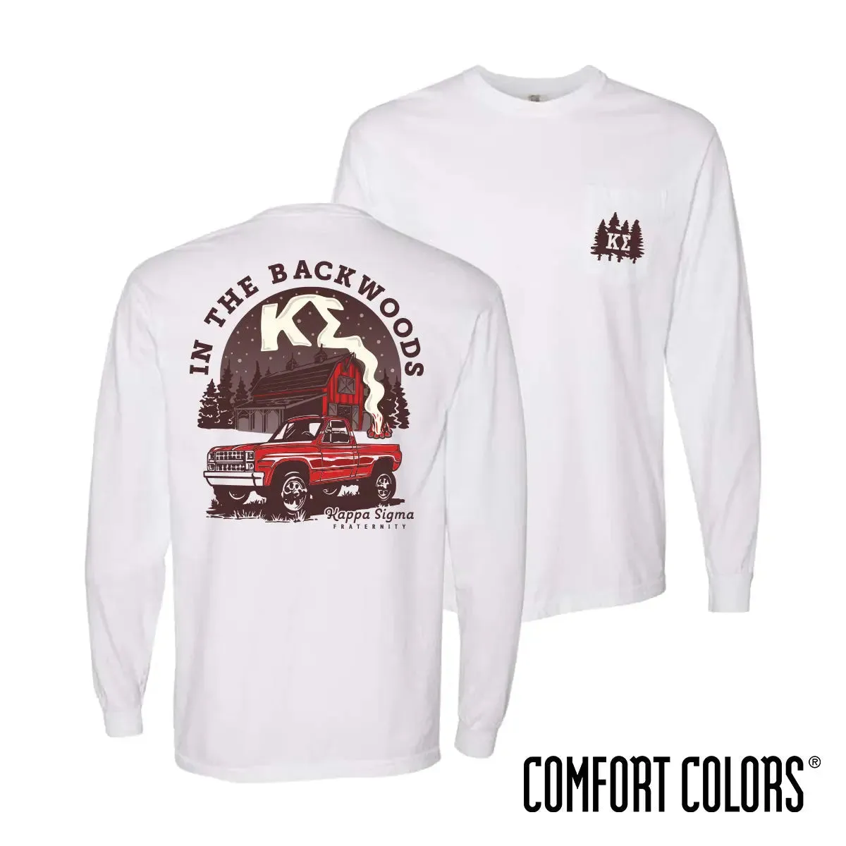 Kappa Sig Country Roads Long Sleeve Tee