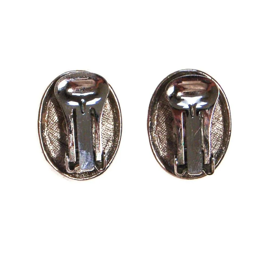 KJL Faux Pearl and Rhinestone Earrings