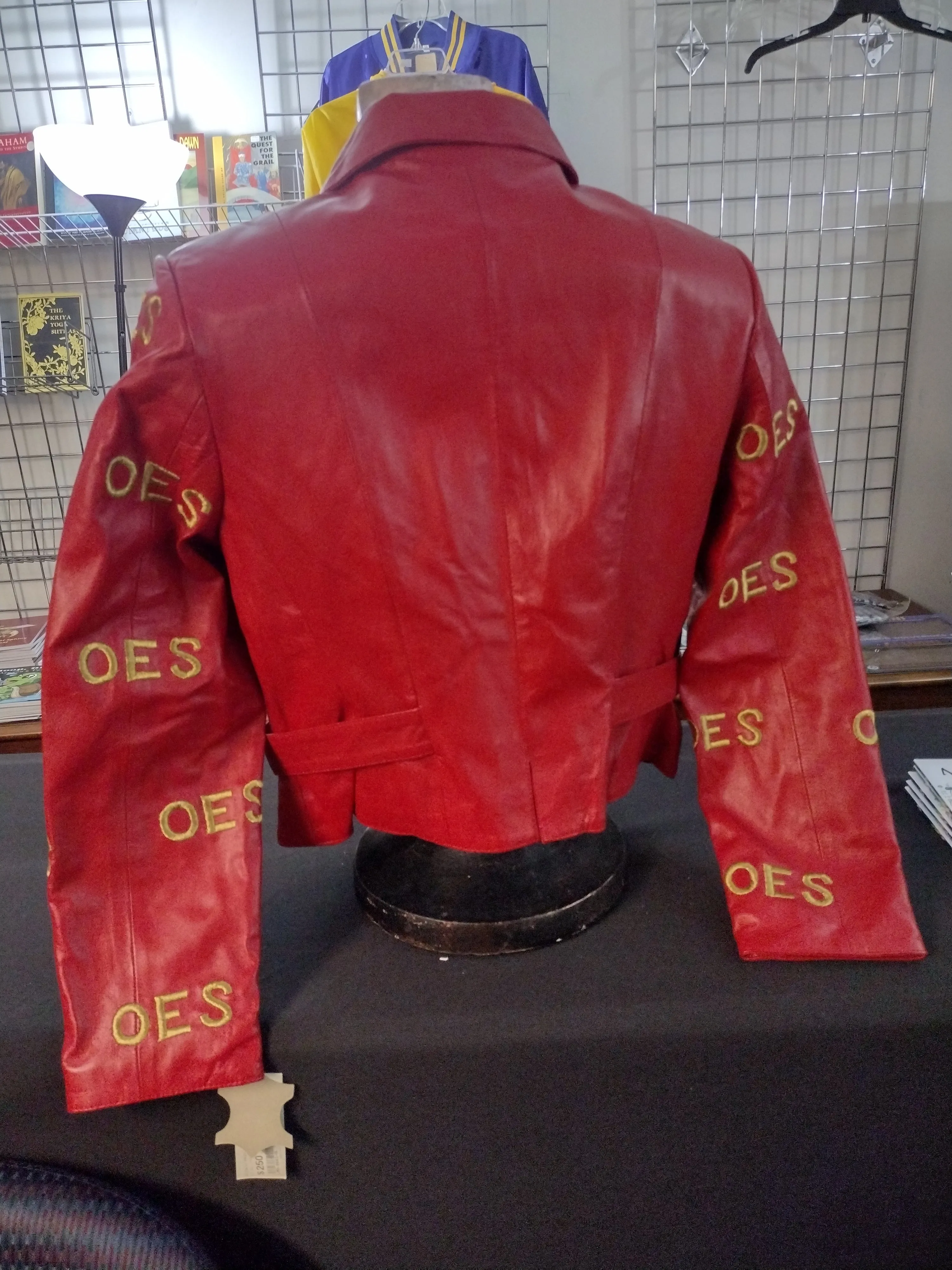 Ladies OES Leather Jacket