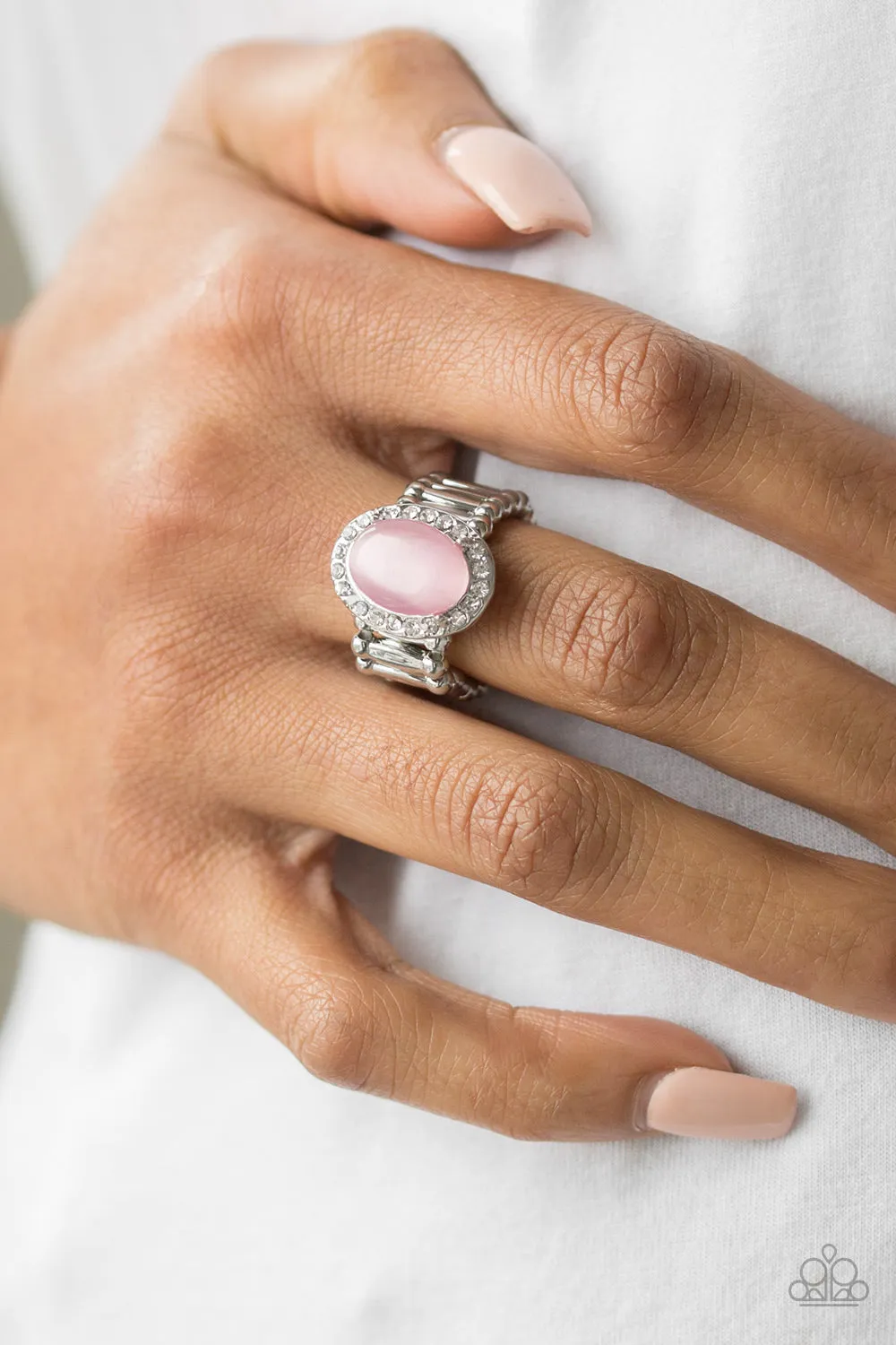 Laguna Luxury Pink Ring