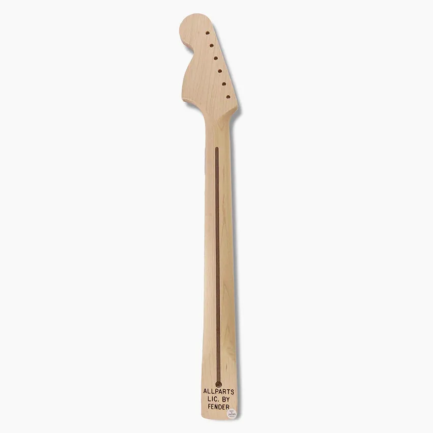 Large Headstock Neck for Stratocaster, Solid Maple, No Finish