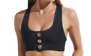 Lavinia With Gold Buttons Bikini