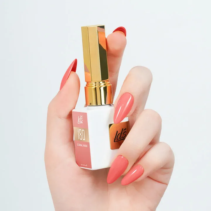 LDS Color Craze Gel Nail Polish - 180 Coral Nude - 0.5oz